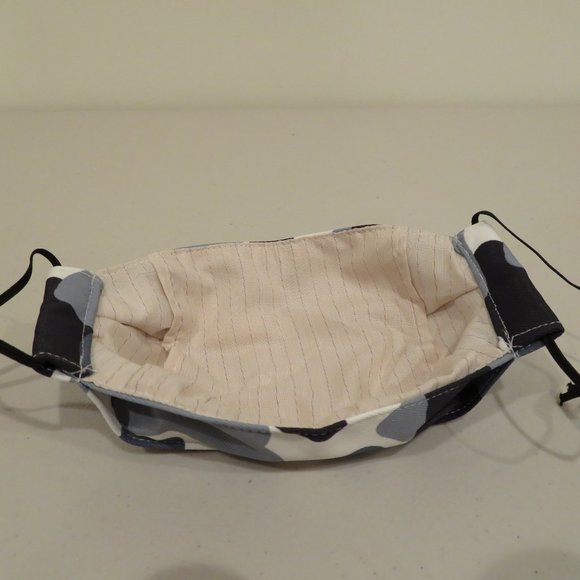 Women Cotton Face Mask Filter Triple Layer Reusable Washable Adjustable No Wire - Picture 2 of 2